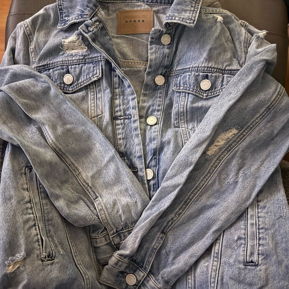 Blank NYC Light Blue Jean Jacket